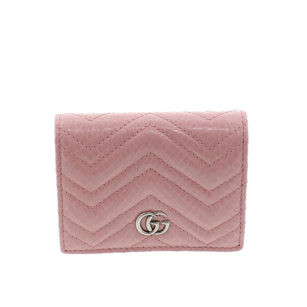 GUCCI GG Marmont Compact Wallet Bi fold coin wallet pocket